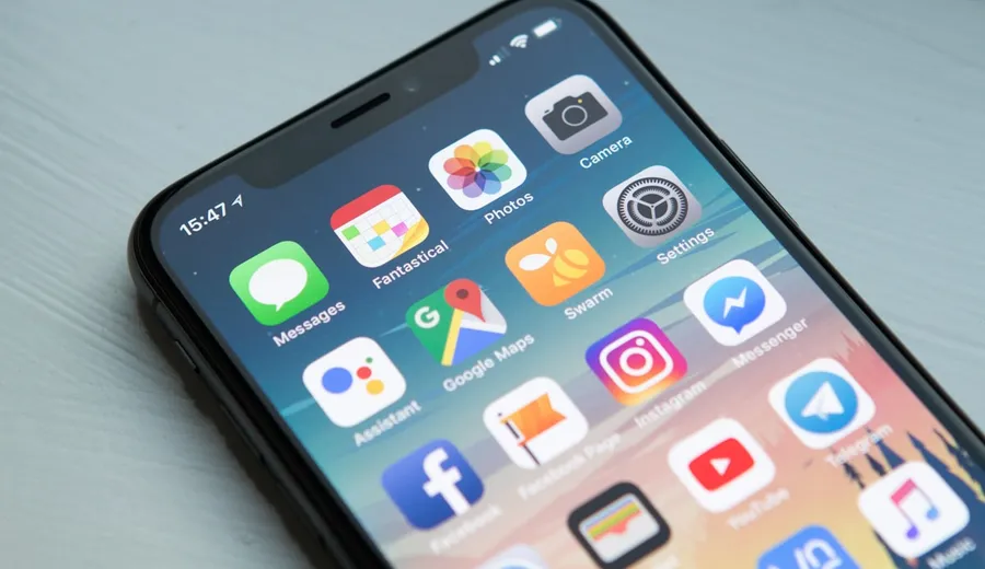 Google Maps open on a phone